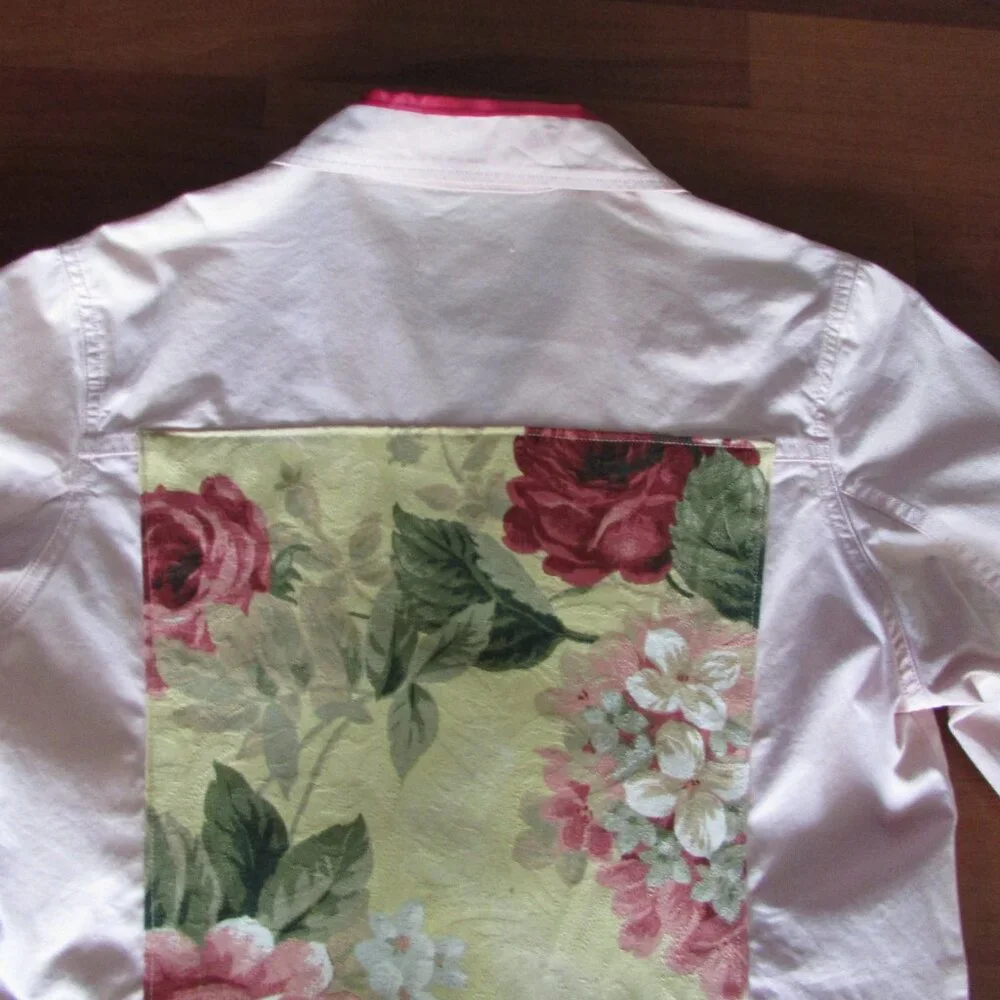 PRINTEMPS Pink Denim Customized Jacket - Picture 10 of 16